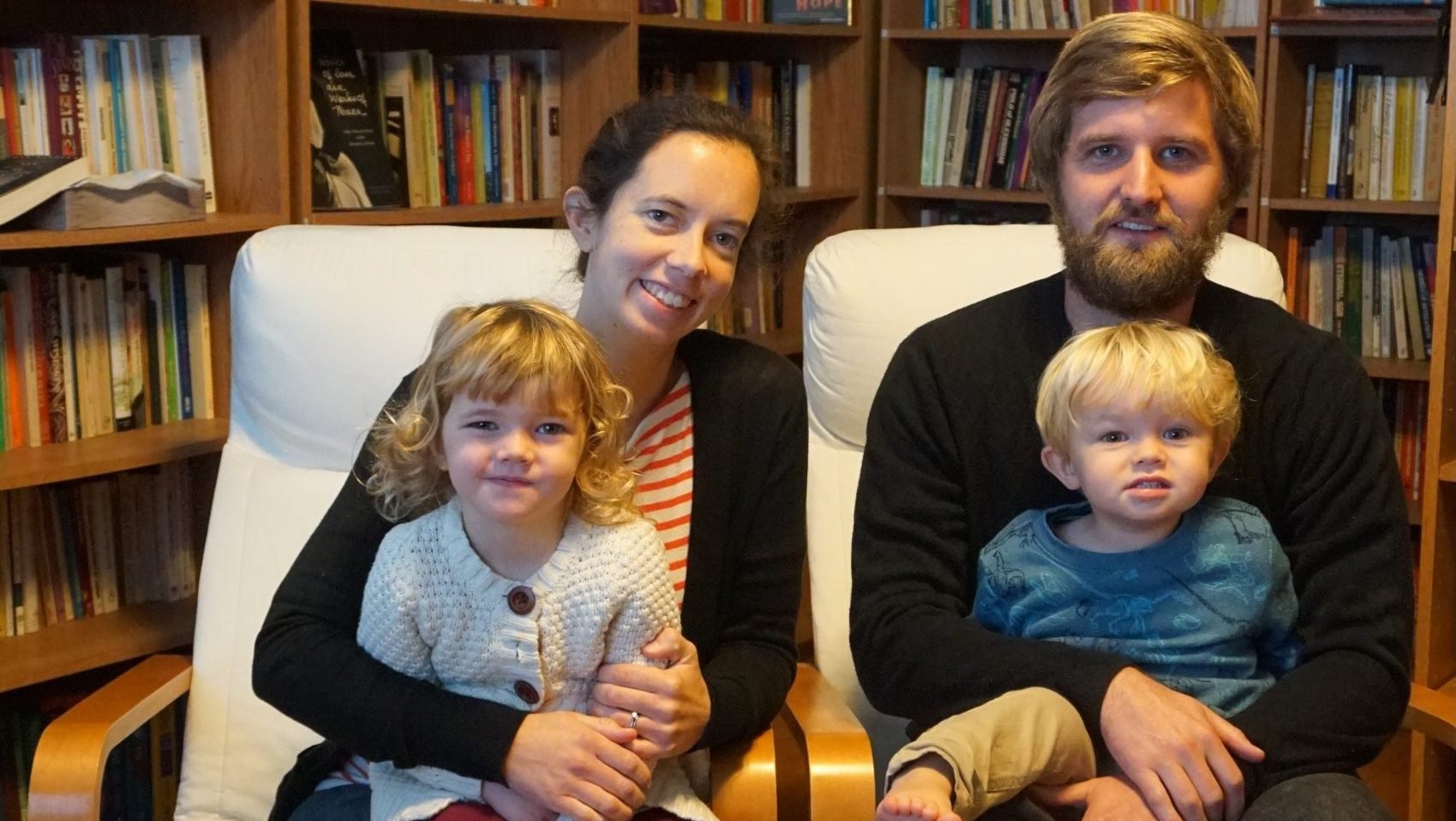 From left: Emily, Robyn, Brian, and Jack Jennings are beginning their mission in southeastern Ghana this month. (R.W. Dellinger)