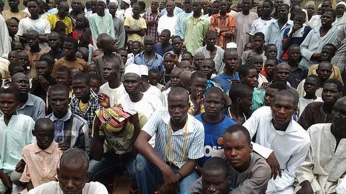 Displaced persons in Maiduguri, who are being cared for by the local Church, in September 2014. (Aid to the Church in Need via CNA)