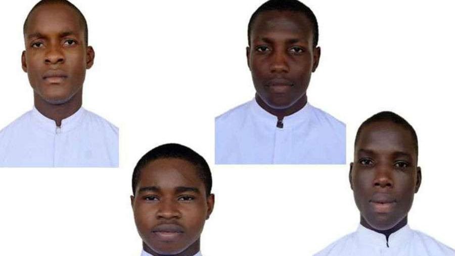 Seminarians abducted from Nigeria's Good Shepherd Major Seminary. (Courtesy photo via CNA)