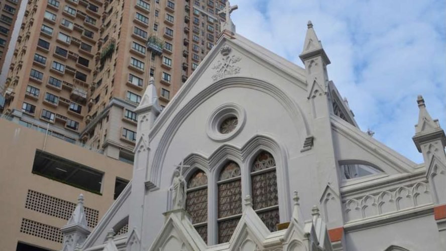 Cathedral of Immaculate Conception in Hong Kong. (Shutterstock via CNA)
