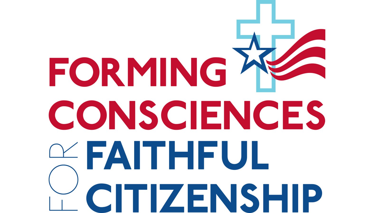 This logo appears on materials, study guides and videos related to the U.S. bishops' quadrennial "Faithful Citizenship" document that provides guidance to voters during a presidential election year. Five videos in four languages created by the U.S. Conference of Catholic Bishops are a new component to supplement the document this election year. (CNS)