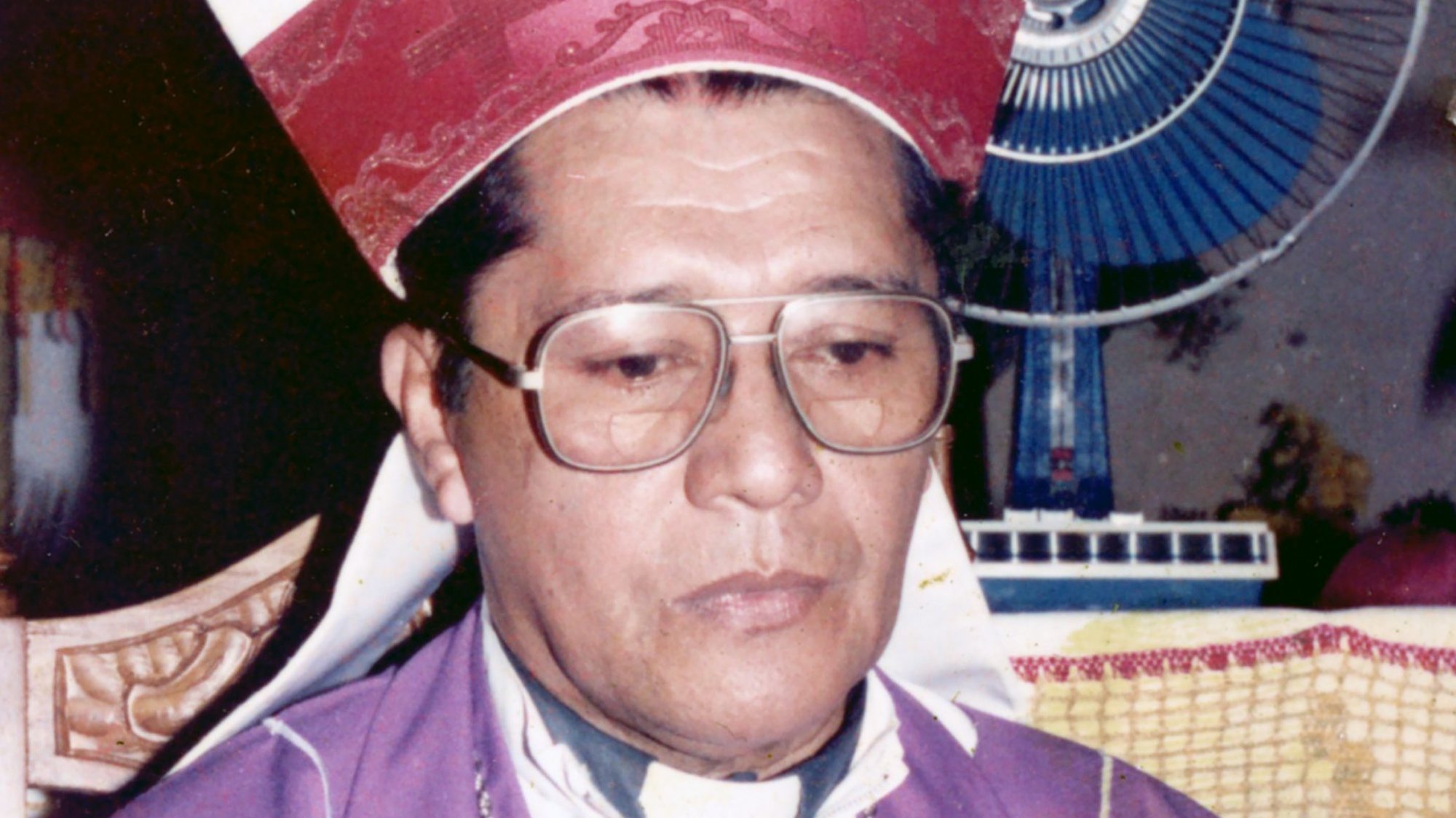 Retired Bishop Eduardo Alas Alfaro, a Salvadoran prelate and contemporary of St. Oscar Romero, died Feb. 27, 2020, at age 89. He is pictured in an undated photo. (CNS photo/courtesy Carmen Lara)