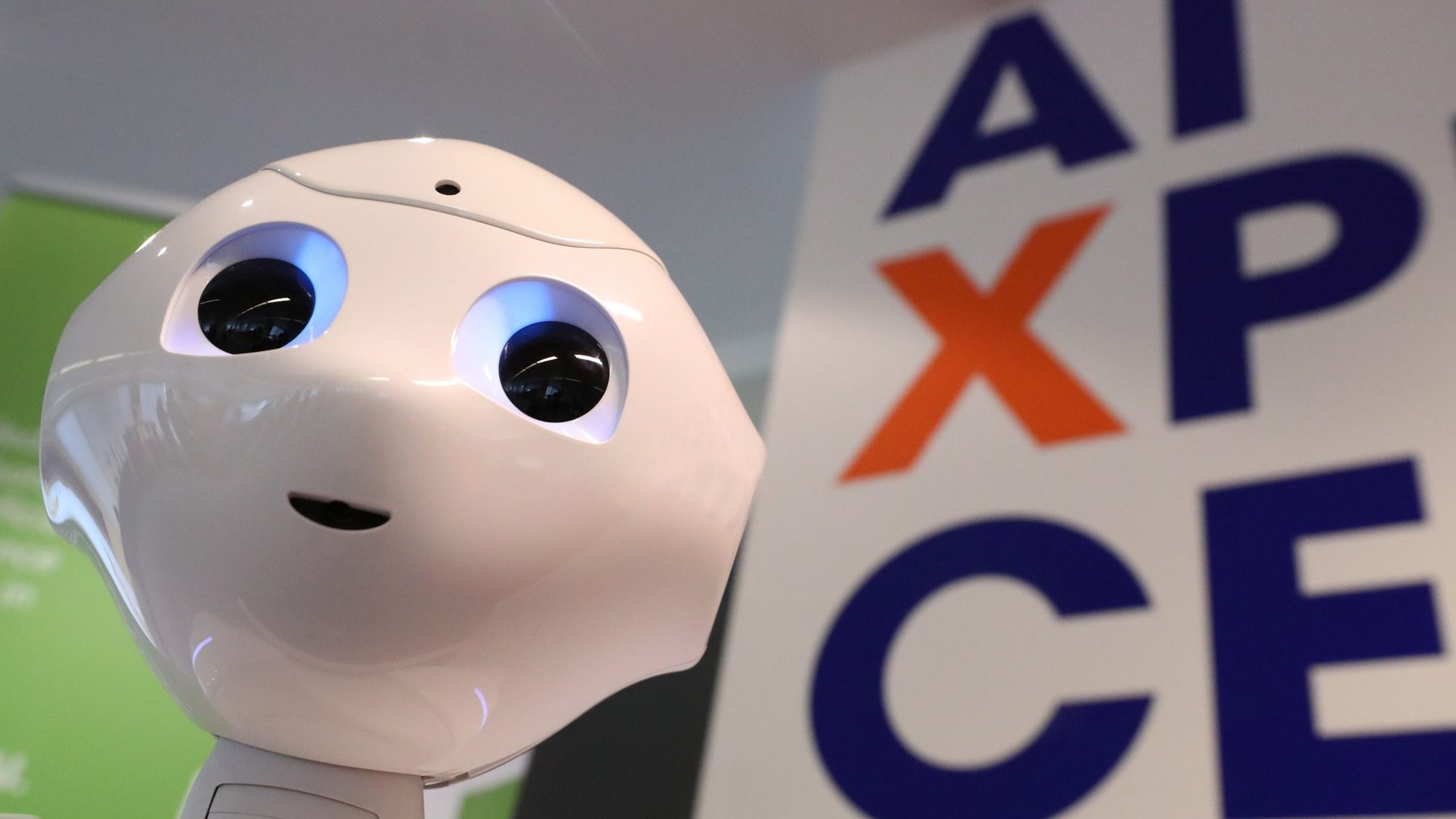 A robot equipped with artificial intelligence is seen at the AI Xperience Center at the Vrije Universiteit Brussel in Brussels Feb. 19, 2020. The use of artificial intelligence in science and medicine must be guided by ethical standards that place humanity and the pursuit of the common good first, Pope Francis said Feb. 28 in a message to participants in the general assembly of the Pontifical Academy for Life at the Vatican. (CNS photo/Yves Herman, Reuters)