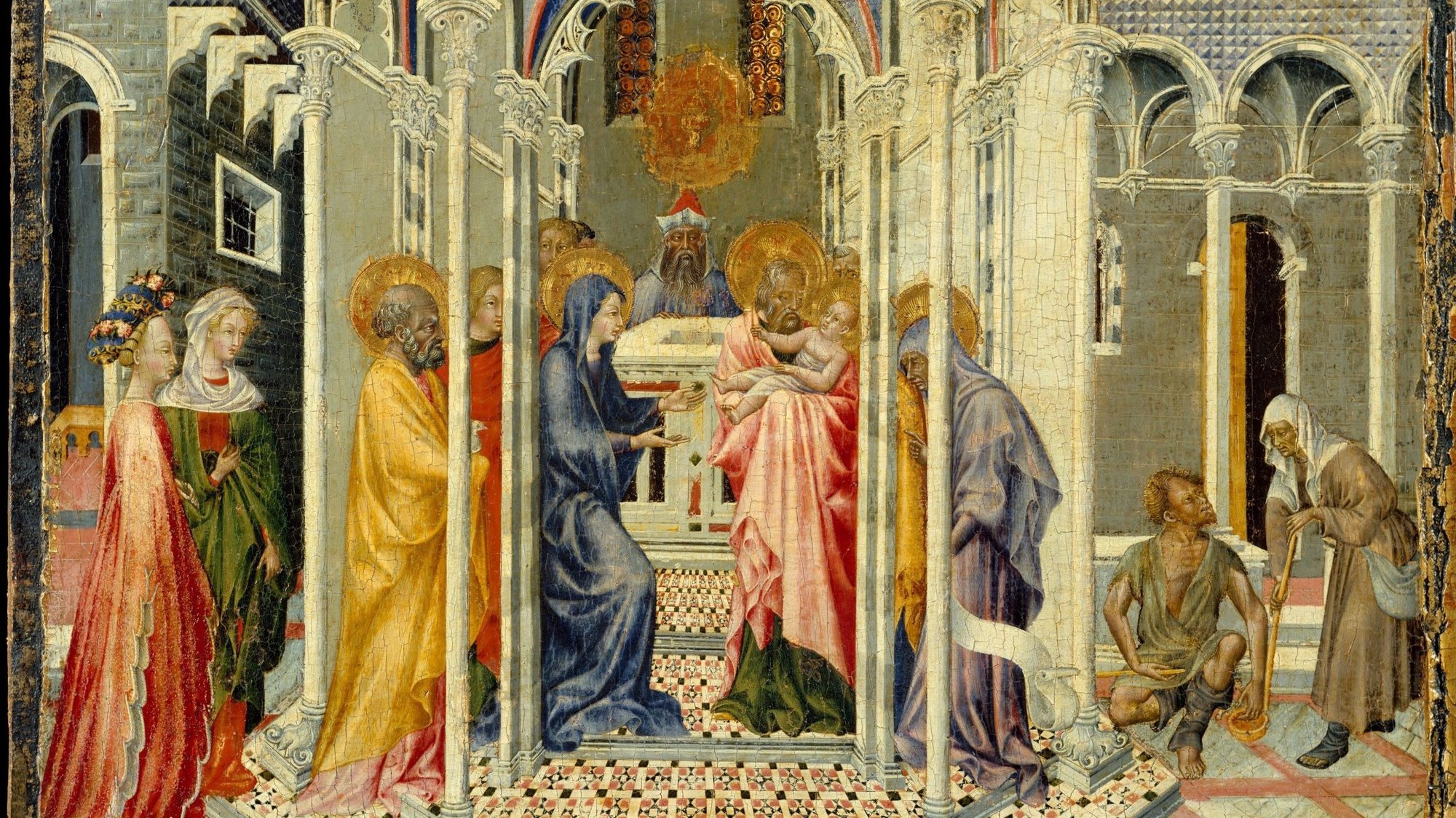 "The Presentation of Christ in the Temple," ca. 1435, Giovanni di Paolo. (Metropolitan Museum of Art)