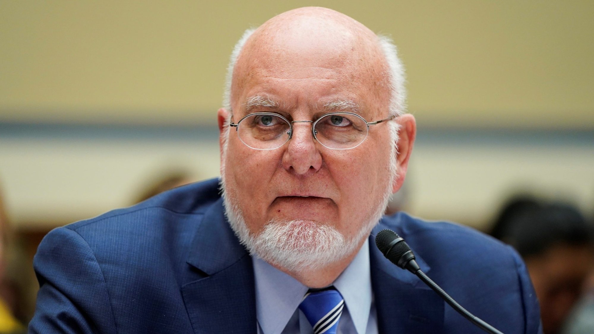Dr. Robert Redfield, a Catholic who is director of the Centers for Disease Control and Prevention, testifies about coronavirus preparedness and response to the House Government Oversight and Reform Committee on Capitol Hill in Washington March 11, 2020. (CNS photo/Joshua Roberts, Reuters)