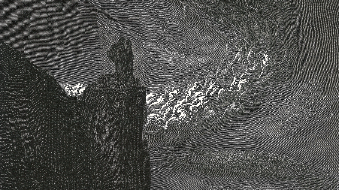 "The Tempest of Hell," from Gustave Doré's 1857 illustrations of Dante's "Inferno." (Wikimedia Commons)