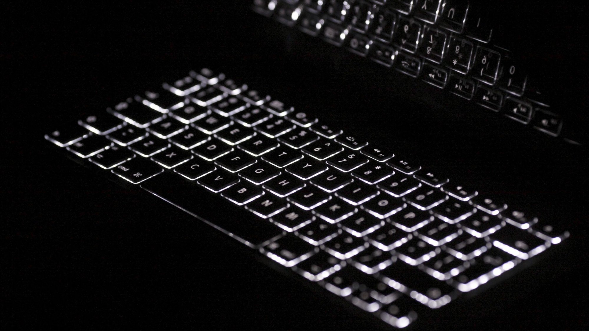 A backlit computer keyboard is seen in this illustration photo. With statistics showing pornography usage up during stay-at-home orders, Catholic leaders and other advocates are urging the federal government to crack down on vendors. (CNS photo/Kacper Pempel, Reuters)