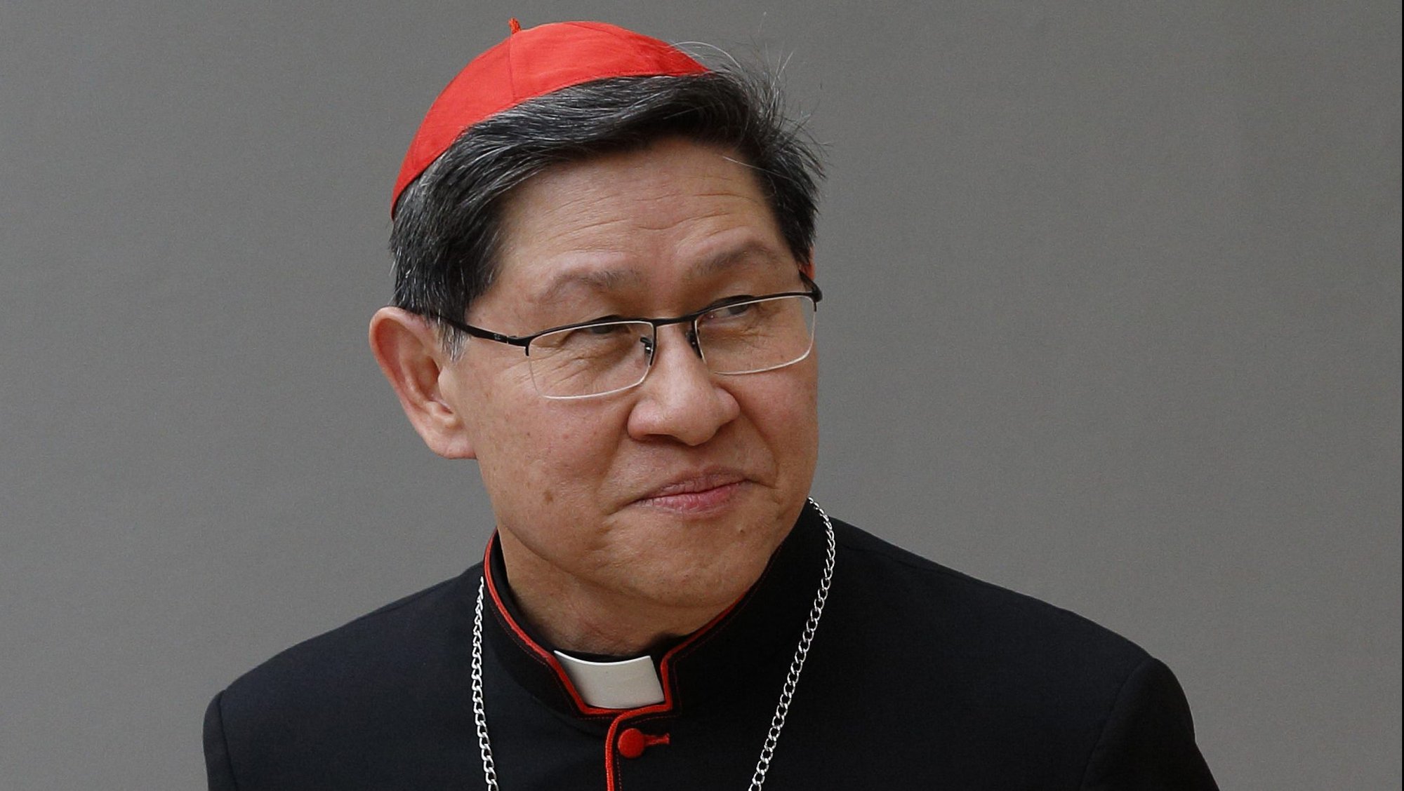 Cardinal Luis Antonio Tagle, prefect of the Congregation for the Evangelization of Peoples, is pictured in a 2018 file photo. (CNS photo/Paul Haring)