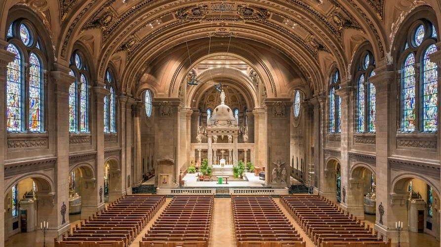 Interior of St. Mary's Basilica in Minneapolis. (Courtesy photo via CNA)