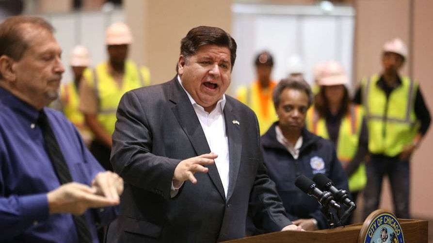 Illinois governor JB Pritzker. (Pool Getty Images via CNA)