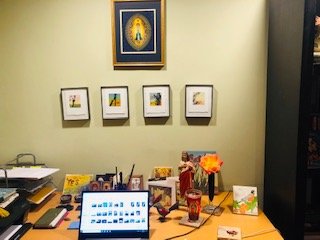 Heather King's desk (Heather King)