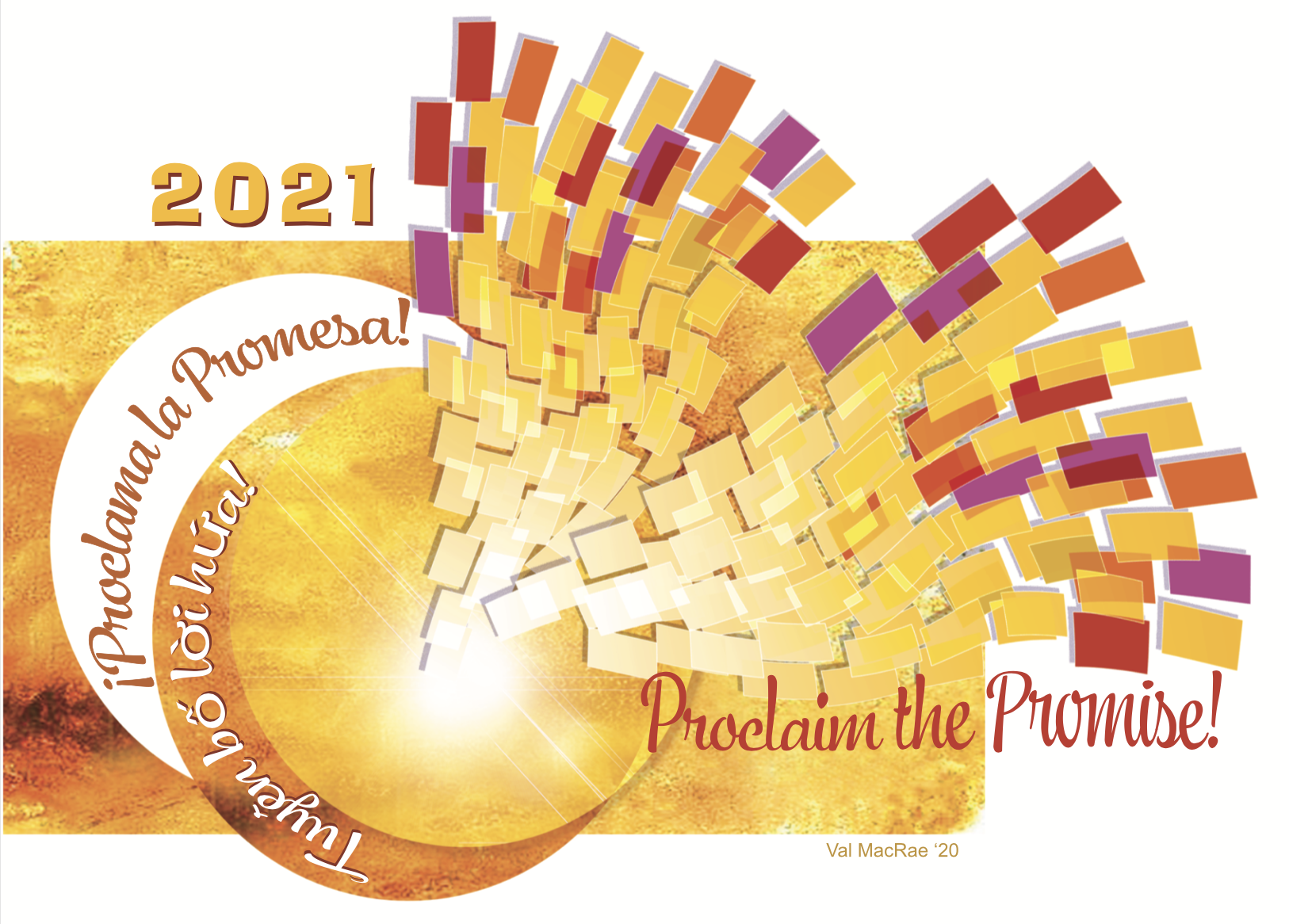 The theme of the 2021 Los Angeles Religious Education Congress is "Proclaim the Promise!"