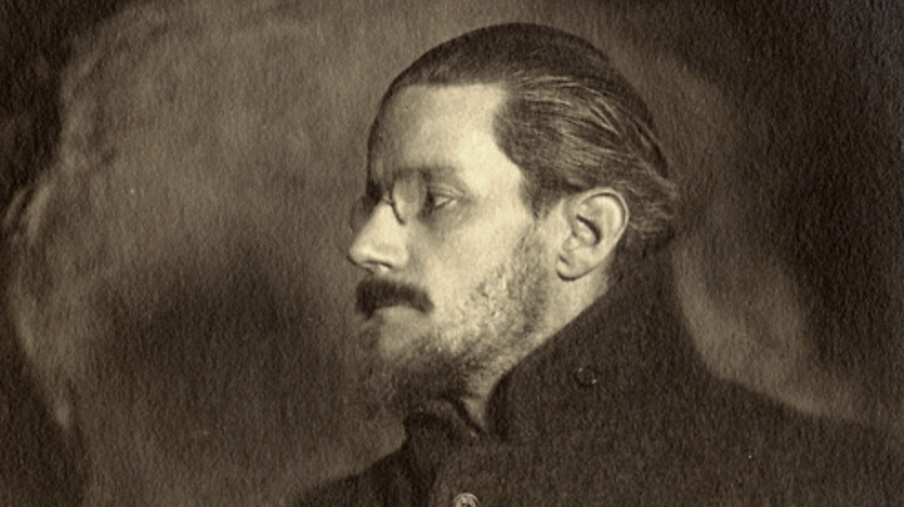 James Joyce in 1918. (Wikimedia Commons)