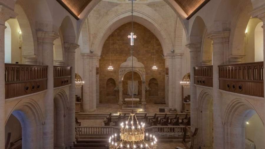 The restored Maronite Cathedral of St. Elijah in Aleppo, Syria. (Aid to the Church in Need via CNA)