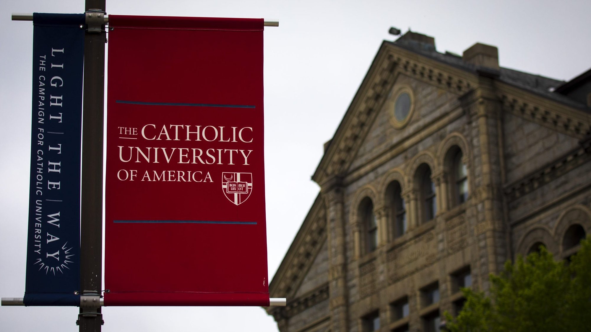 The Washington campus of The Catholic University of America is shown May 18, 2020. (CNS photo/Chaz Muth)