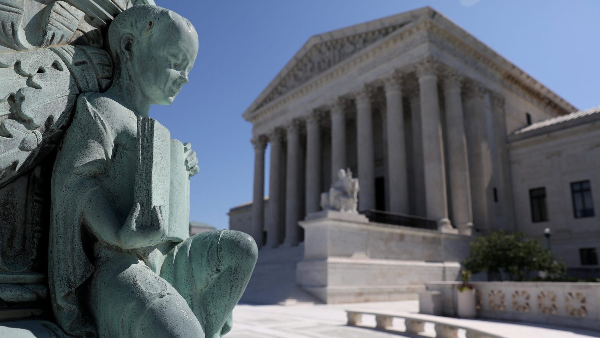 The U.S. Supreme Court is seen in Washington July 2, 2020. Legal experts have noticed a pattern in how the court handled religious liberty cases in the last term. (CNS photo/Jonathan Ernst, Reuters)