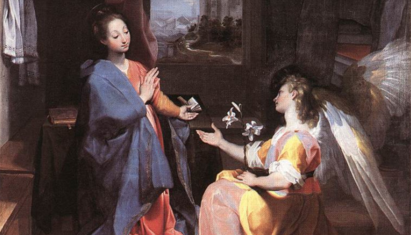 "The Annunciation," by Federico Barocci, 16th century. (Wikimedia Commons)