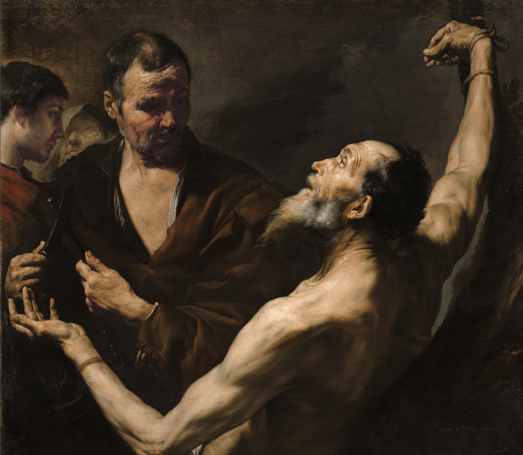 "The Martyrdom of Saint Bartholomew," by Jusepe de Ribera, 1634. (Wikipedia)