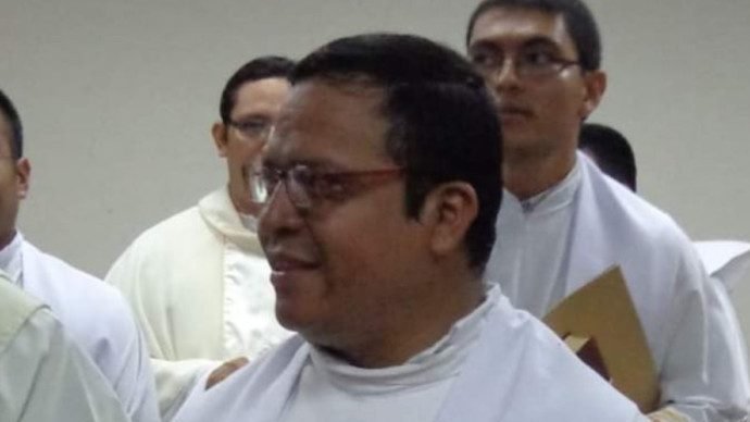 Father Ricardo Antonio Cortez in a file photo. (Archdiocese of San Salvador via Crux)