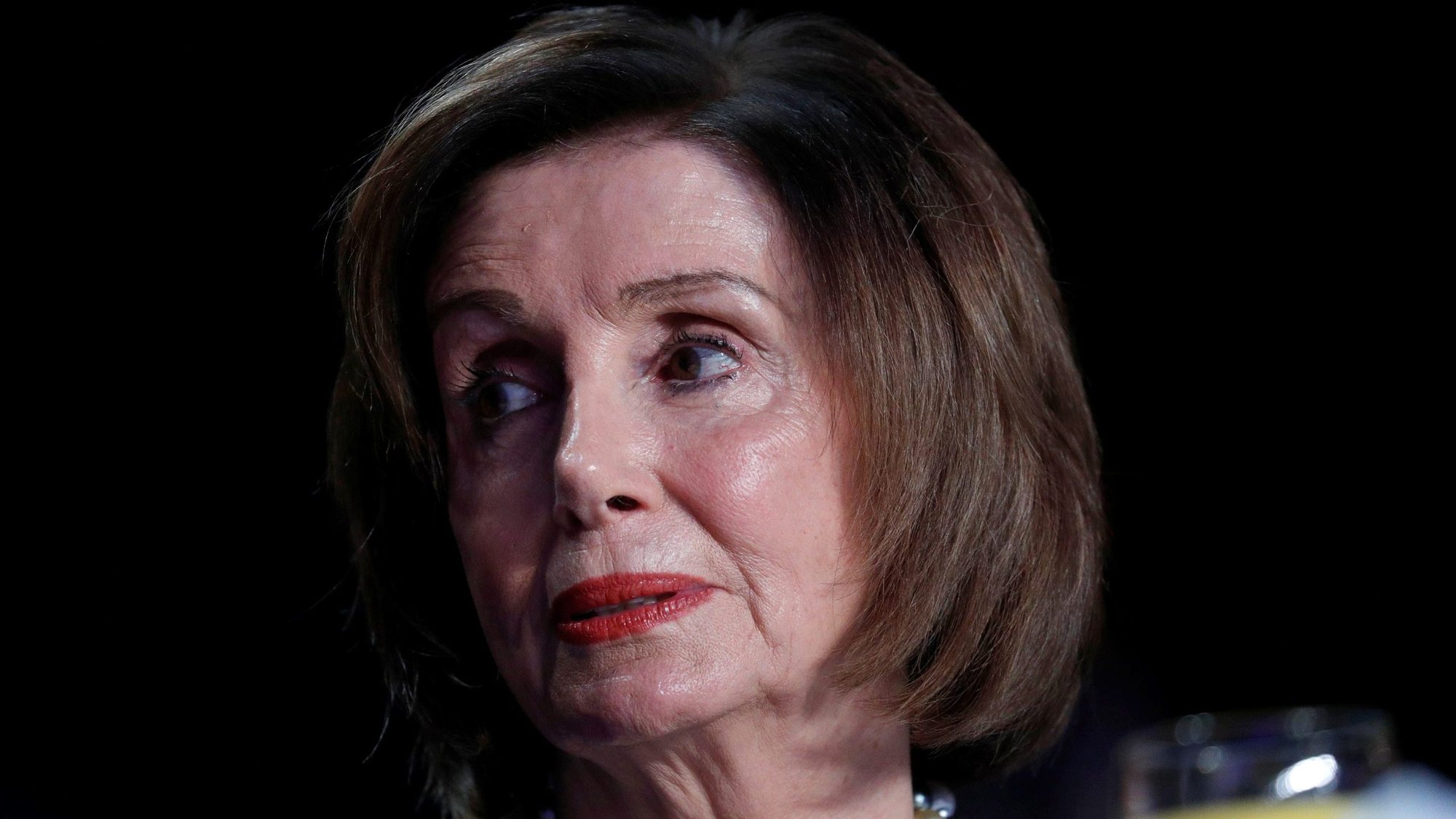 U.S. House Speaker Nancy Pelosi, D-Calif., attends the National Prayer Breakfast in Washington Feb. 6, 2020. (CNS photo/Leah Millis, Reuters)