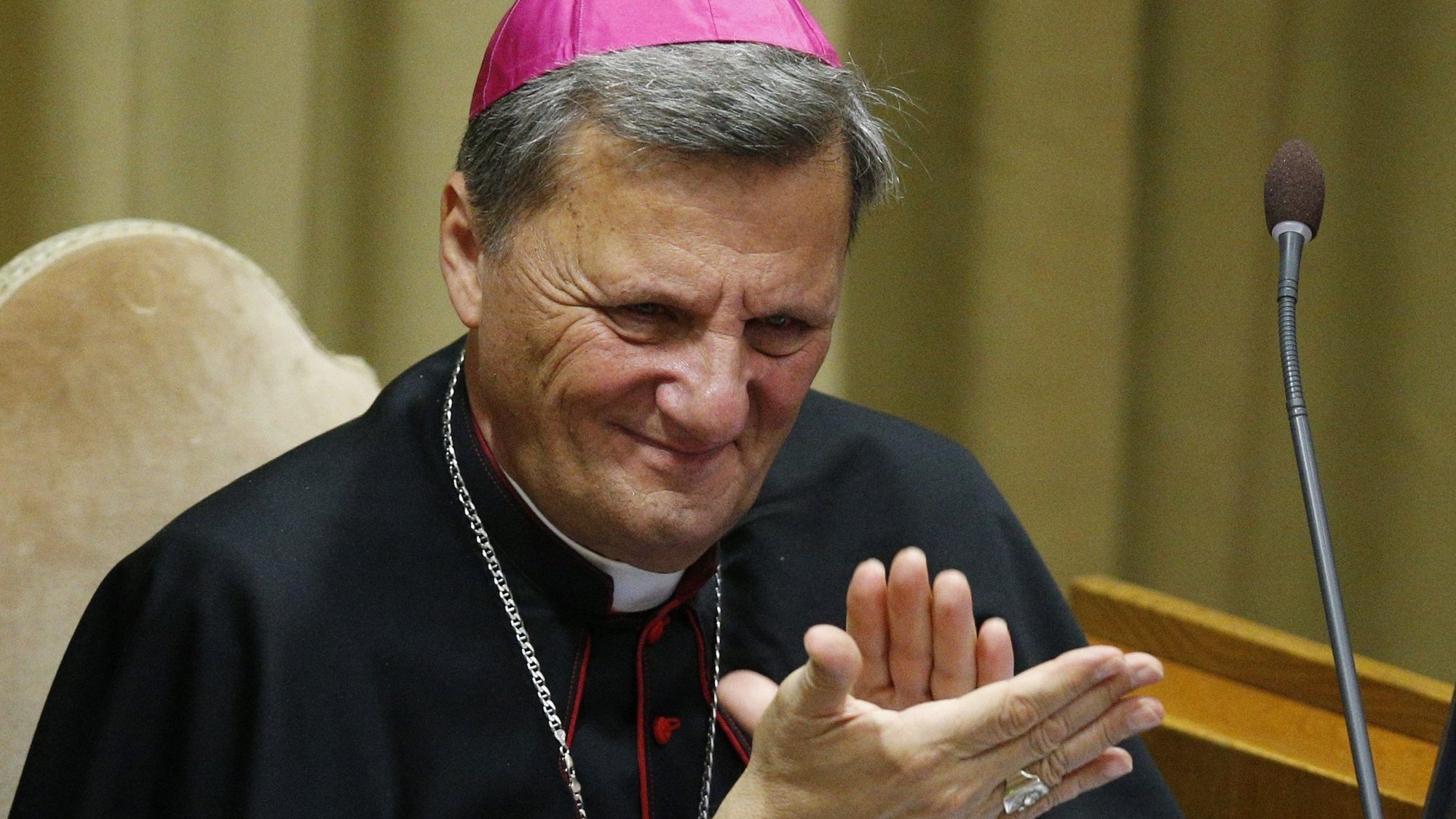 Bishop Mario Grech of Gozo, Malta, was appointed by Pope Francis to replace Italian Cardinal Lorenzo Baldisseri as secretary-general of the Synod of Bishops. Bishop Grech is pictured in a 2019 file photo. (CNS photo/Paul Haring)