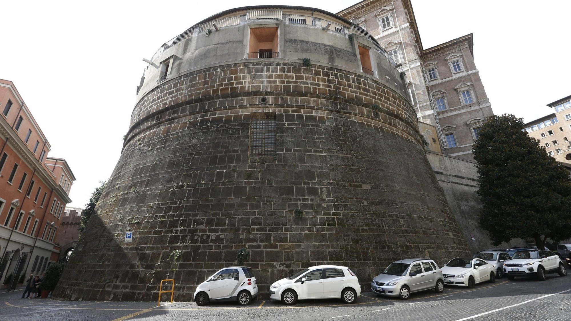 The tower of the Institute for the Works of Religion, often referred to as the Vatican bank, is pictured in this 2019 photo file photo. European financial crime evaluators from Moneyval began a regularly scheduled visit to the Vatican Sept. 30. (CNS photo/Paul Haring)