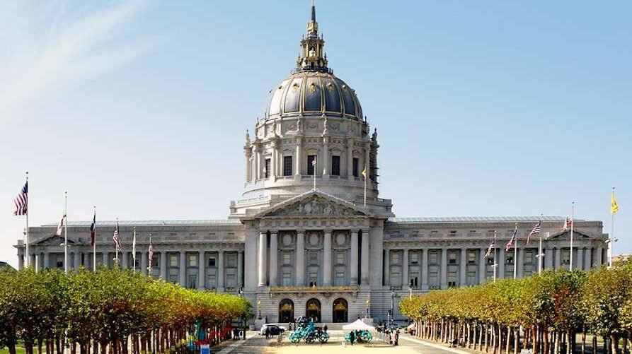 San Francisco City Hall. (Bernard Spragg/Flickr via CNA)