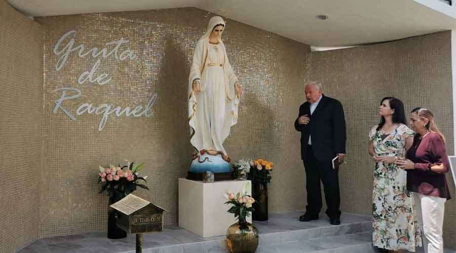 Dedication of Rachel’s Grotto in Guadalajara. (Photo courtesy of Inocentes de María via CNA)