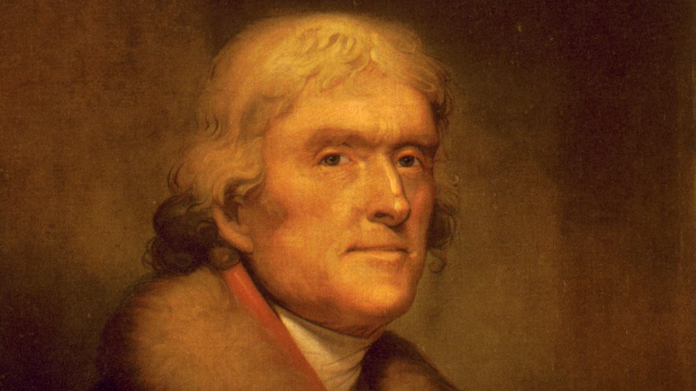 "Thomas Jefferson," by Rembrandt Peale. (Library of Congress)
