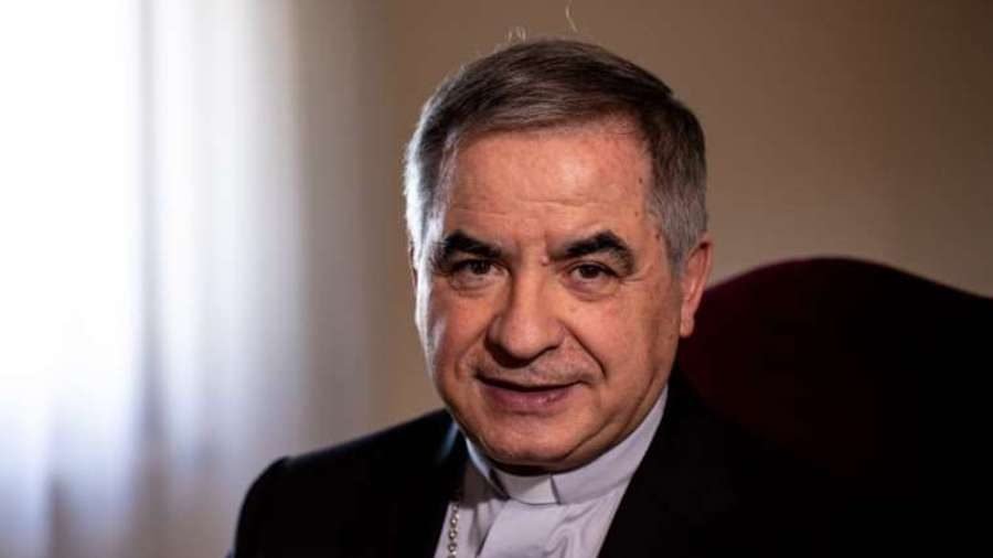 Cardinal Angelo Becciu. (Daniel Ibañez/CNA)