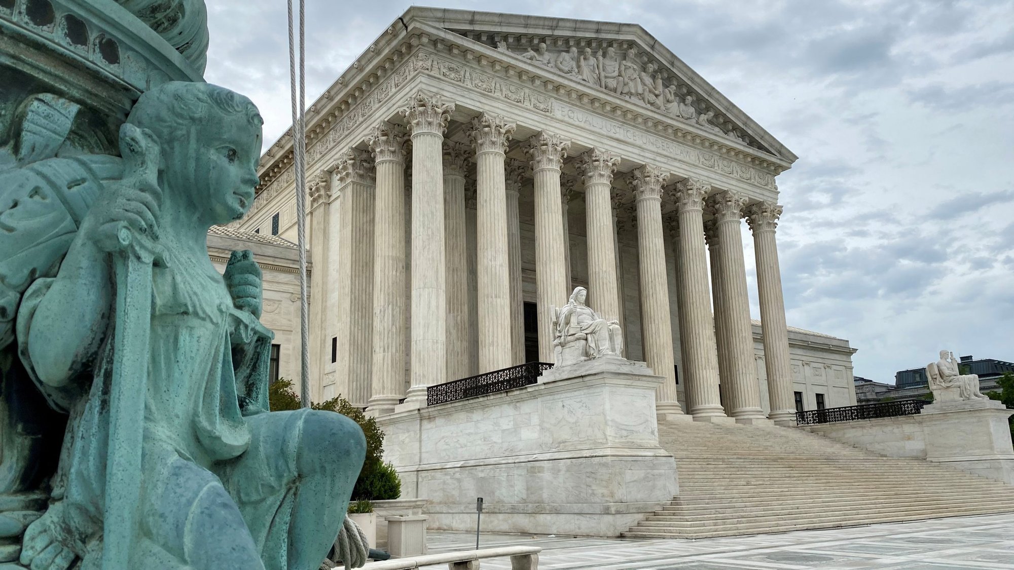 The Supreme Court in Washington is seen May 3, 2020. (CNS photo/Will Dunham, Reuters)