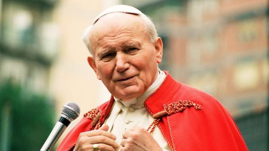 Pope John Paul II in 1996. (Vatican Media via CNA)