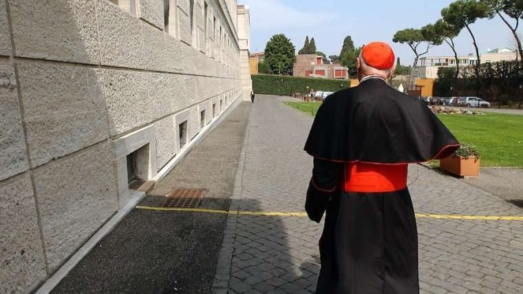 Theodore McCarrick, at the North American College April 5, 2005, ahead of a papal conclave after the death of John Paul II. (Marco Di Lauro/Getty Images via CNA)