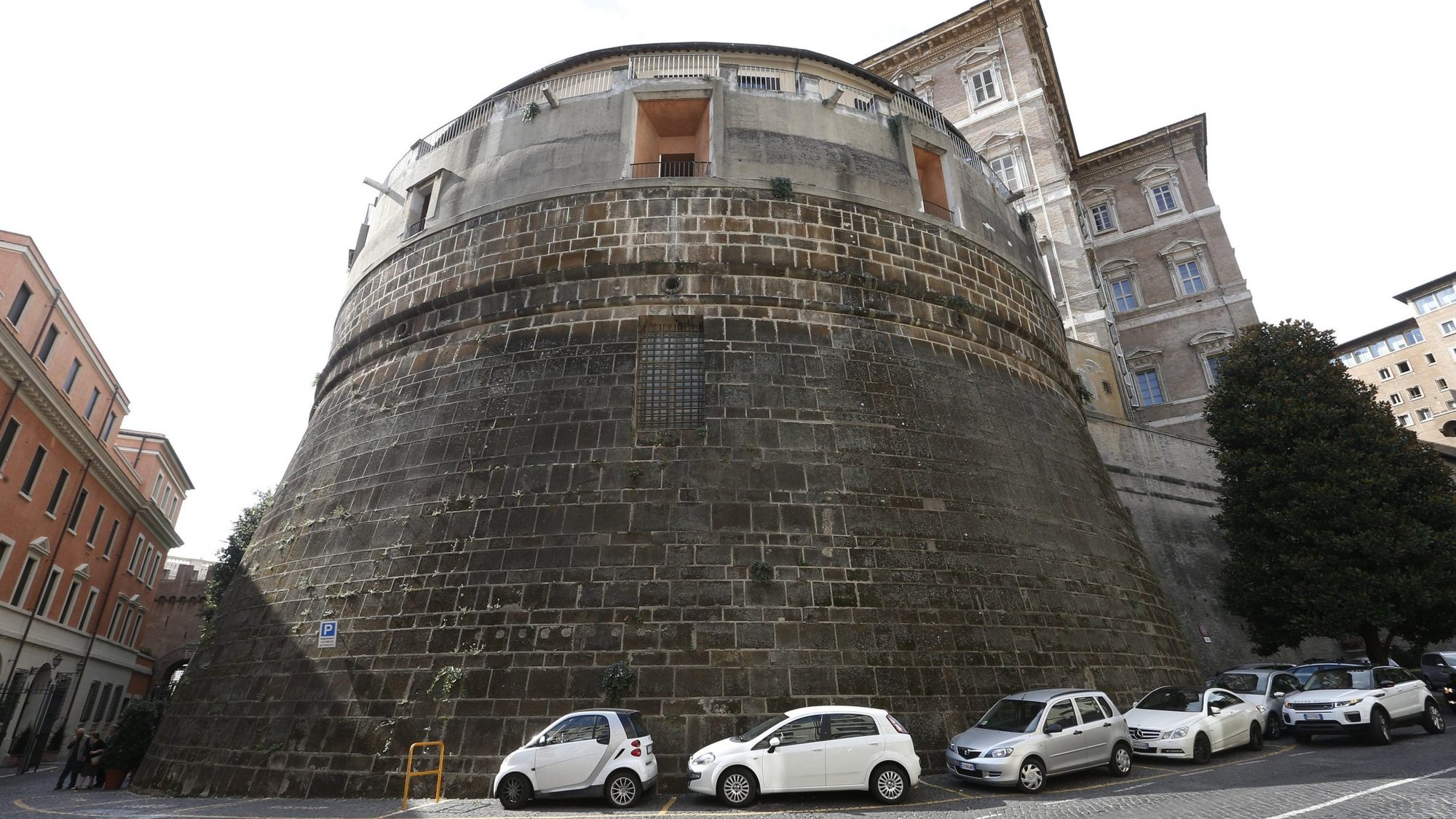 The tower of the Institute for the Works of Religion, often referred to as the Vatican bank, is pictured Oct. 2, 2019. Continuing his financial reforms, Pope Francis ordered that all financial assets of the Vatican Secretariat of State, including accounts at the bank, be managed by the Administration of the Patrimony of the Holy See, the Vatican's main investment arm. (CNS photo/Paul Haring)