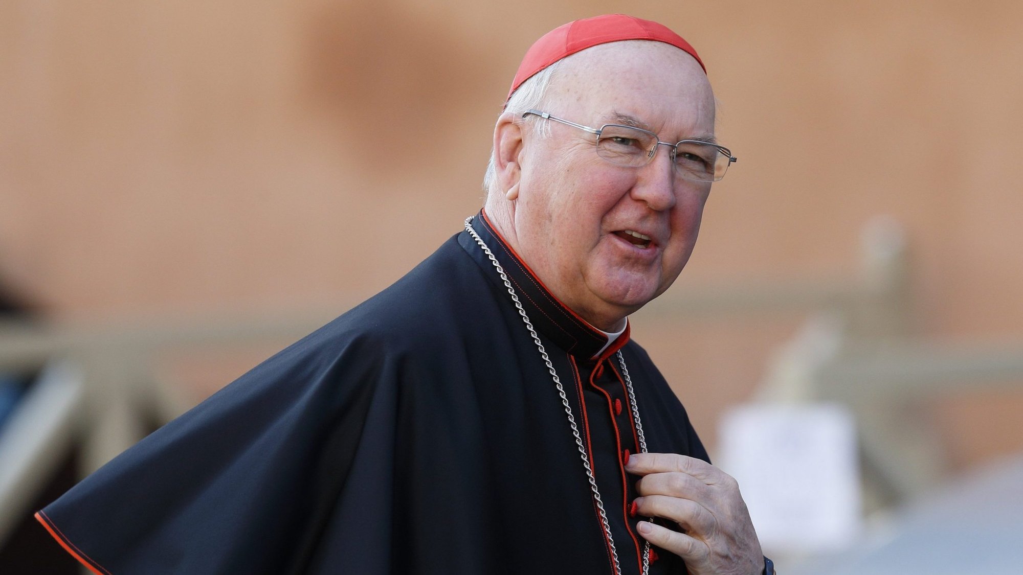 Cardinal Kevin J. Farrell, prefect of the Dicastery for Laity, the Family and Life, is pictured in a 2018 file photo. (CNS photo/Paul Haring)