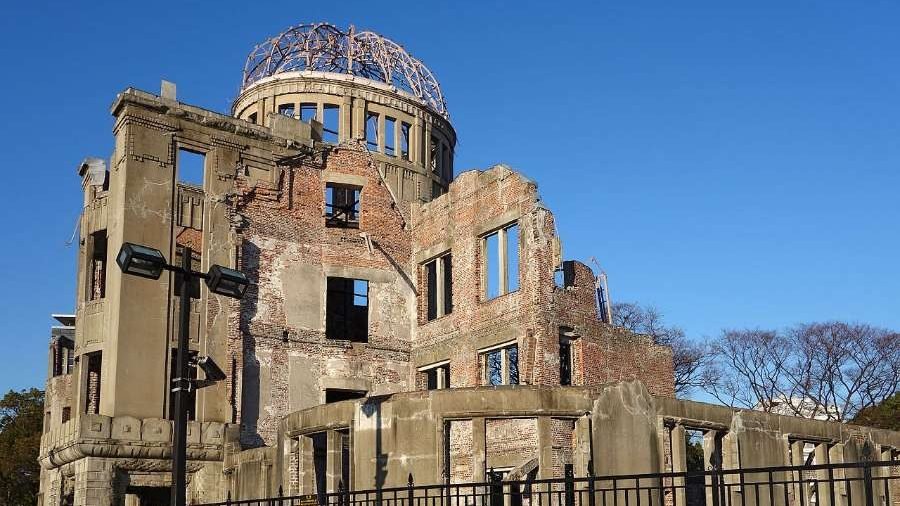 The Atomic Bomb Dome in Hiroshima, Japan. (Oilstreet/Wikimedia, CC BY 2.5 via CNA)