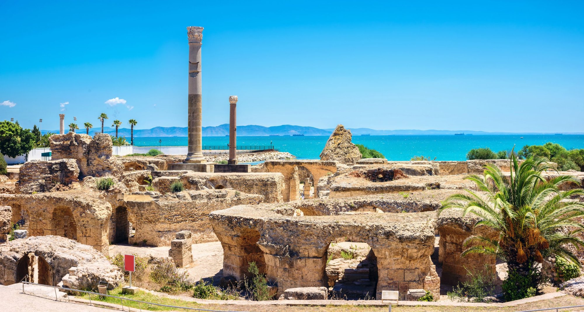 Panoramic view of ancient Carthage, Tunis, Tunisia, North Africa. (Shutterstock)