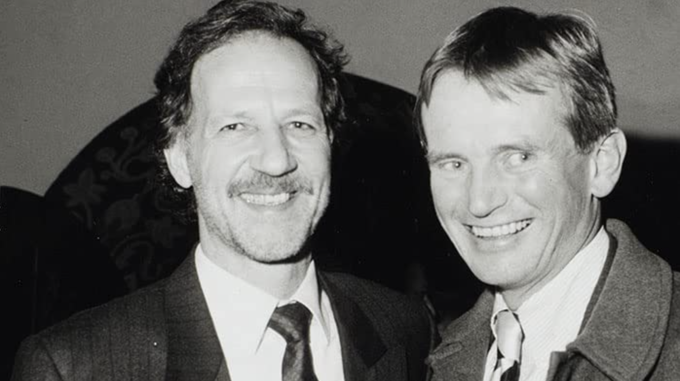 Werner Herzog and Bruce Chatwin in "Nomad: In the Footsteps of Bruce Chatwin." (IMDB)