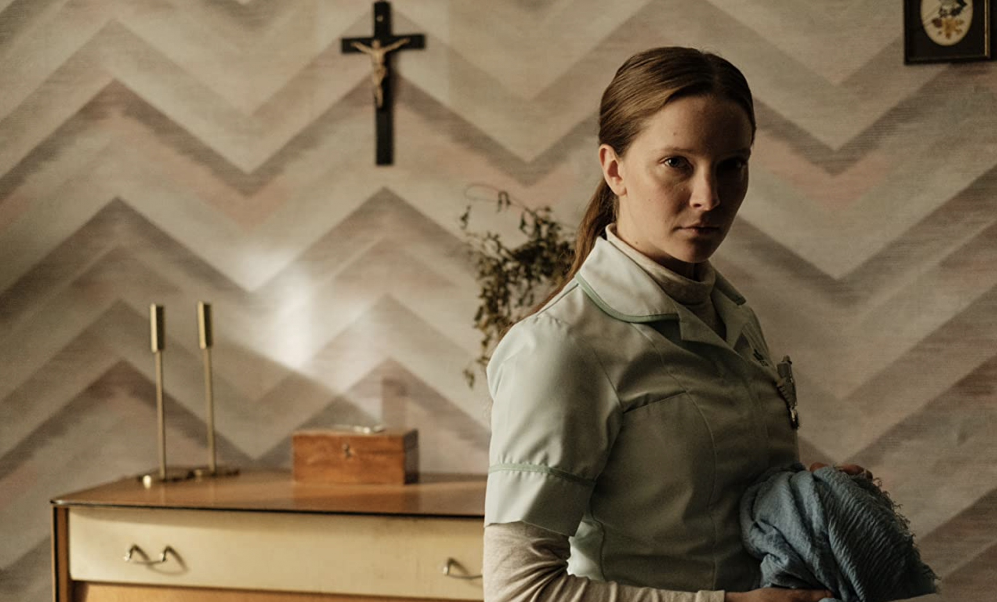 Morfydd Clark in "Saint Maud." (IMDB)