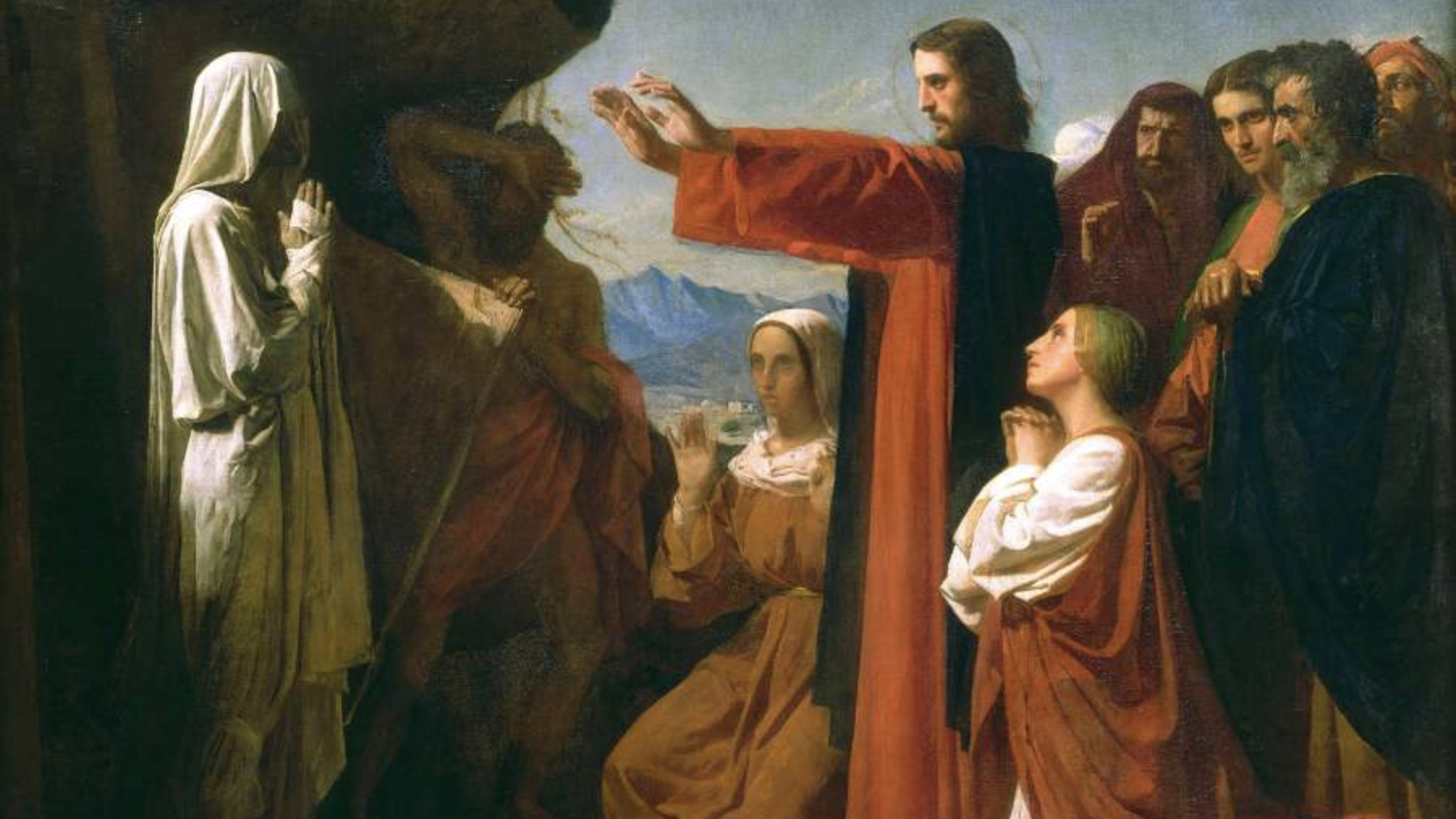 The Raising of Lazarus (1857), by Léon Joseph Florentin Bonnat. (Public Domain via CNA)