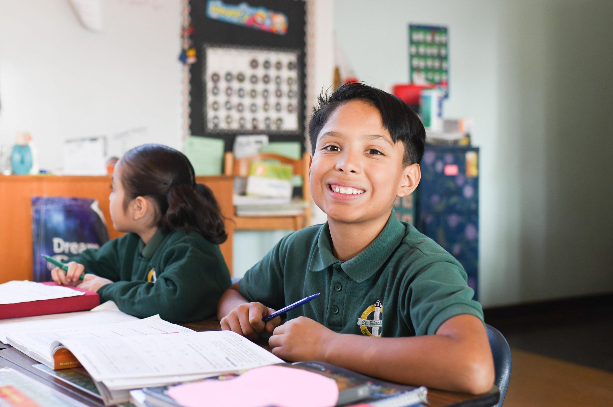 St. Elizabeth of Hungary fifth grader Mario Ramirez was critically injured in a shooting Feb. 14. (St. Elizabeth of Hungary School)
