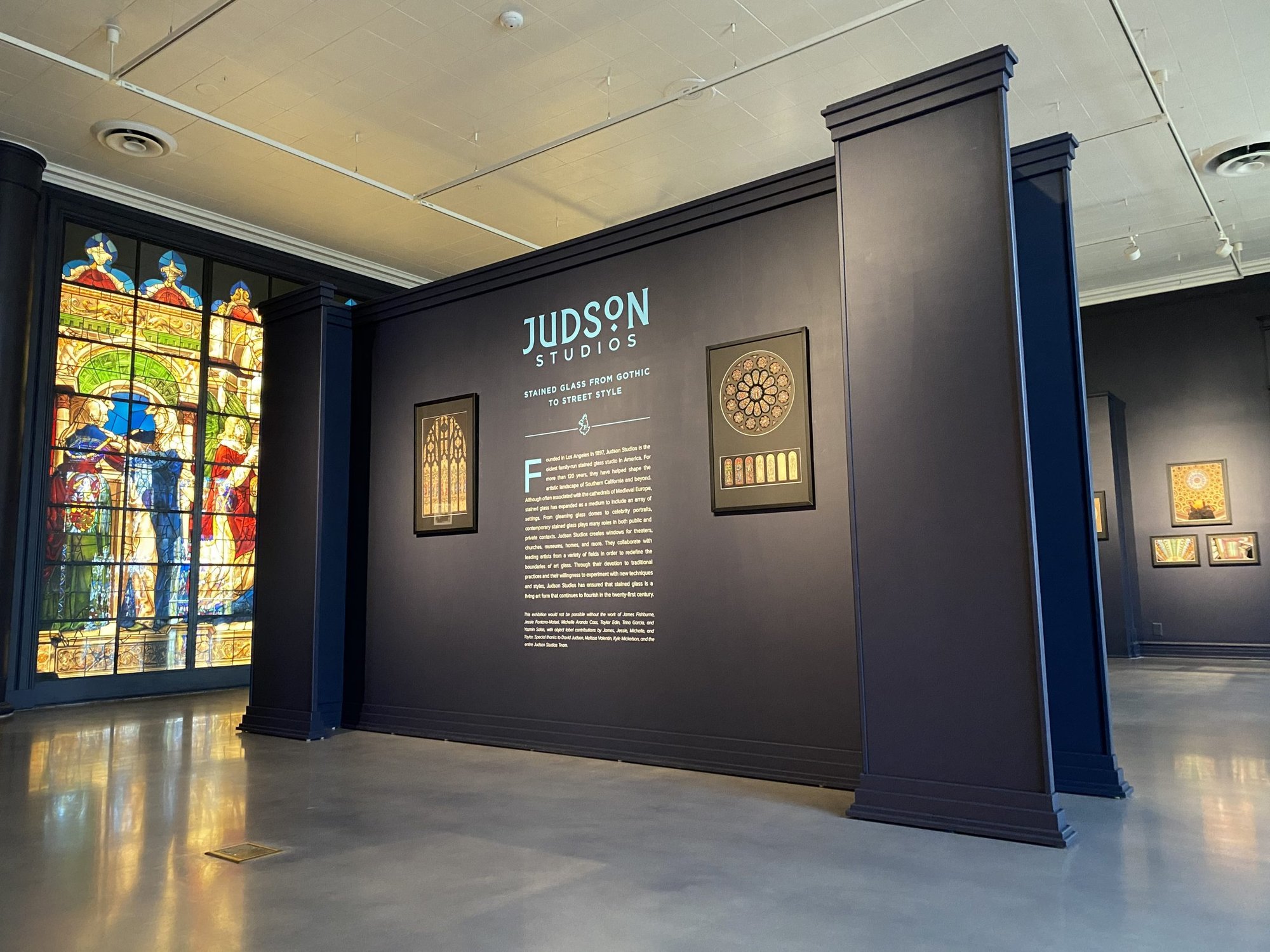 Judson Studios: “Stained Glass from Gothic to Street Style” exhibit is open at Forest Lawn Museum through Sept. 12. (Courtesy Forest Lawn Museum)