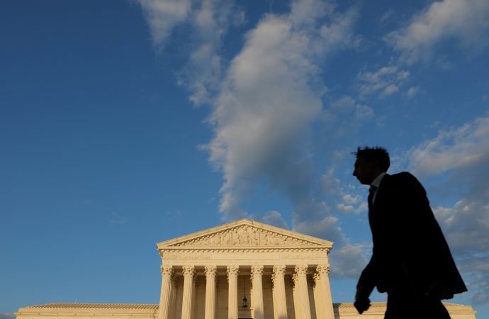 The U.S. Supreme Court is seen in Washington May 13, 2021. (Andrew Kelly/Reuters via CNS)