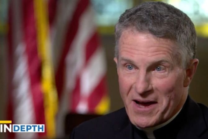Archbishop Timothy P. Broglio leads the Archdiocese for the Military Services. (EWTN News In Depth)