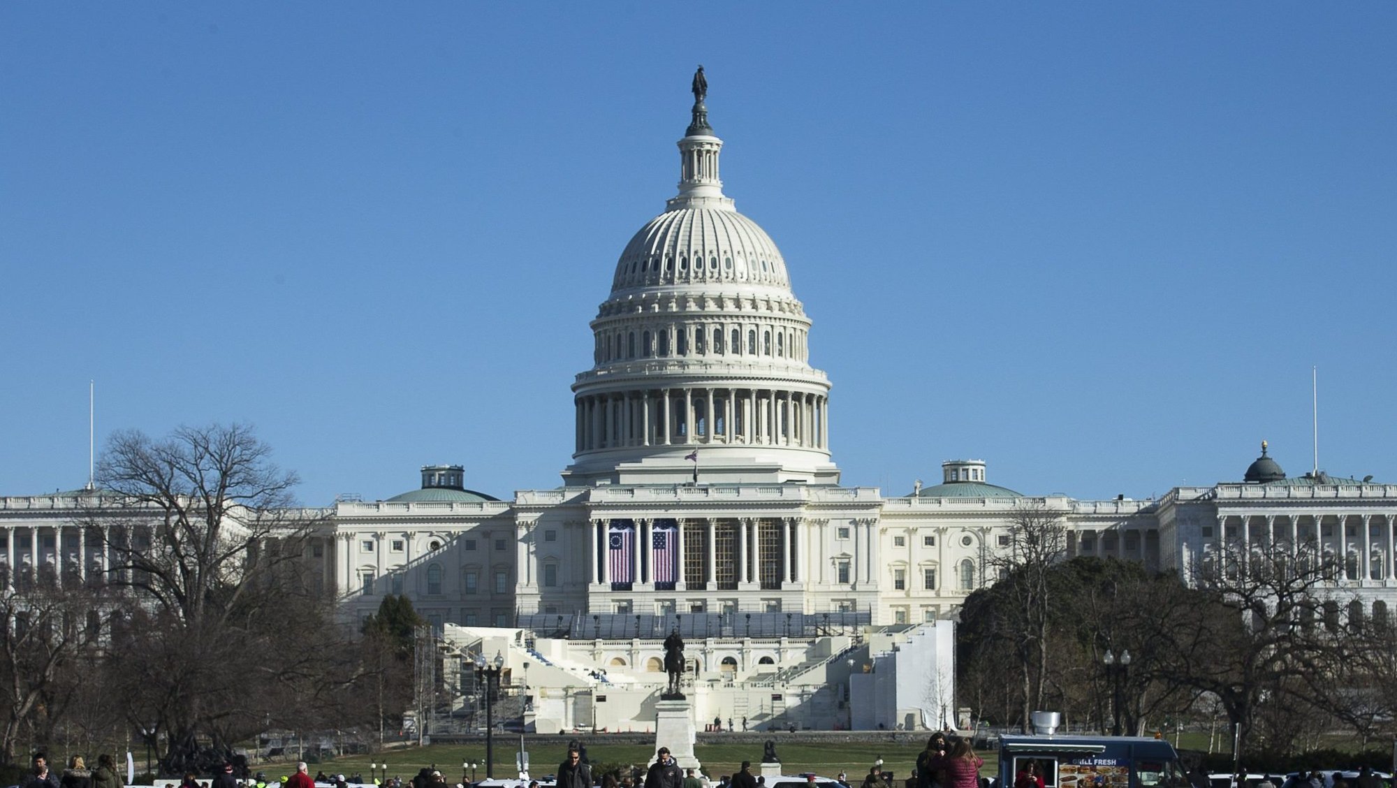 The U.S. Capitol is seen in Washington Jan. 10, 2021. (CNS photo/Tyler Orsburn)