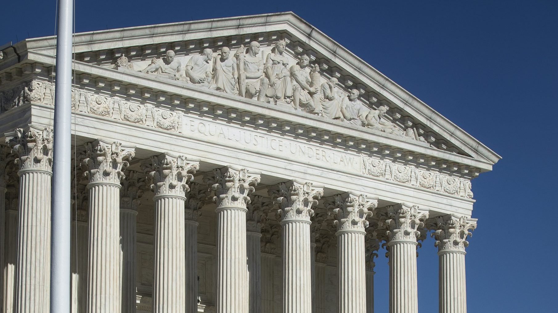 The U.S. Supreme Court in Washington is seen June 24, 2021. (CNS photo/Tyler Orsburn)