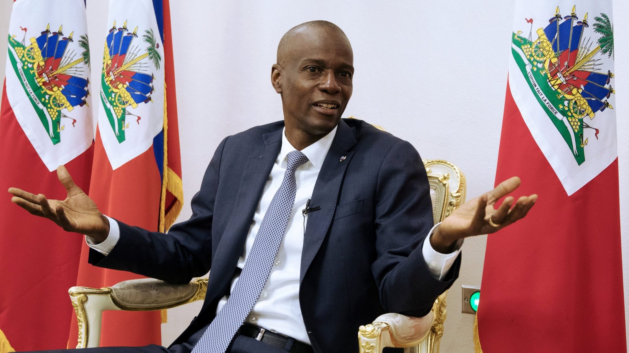 Haitian President Jovenel Moïse is pictured in a Jan. 11, 2020, photo. The president was assassinated in an attack in the early hours of July 7 at his home outside of the capital, Port-au-Prince, the prime minister said. His wife was also shot in the attack; her condition was not immediately clear. (CNS photo/Valerie Baeriswyl, Reuters)