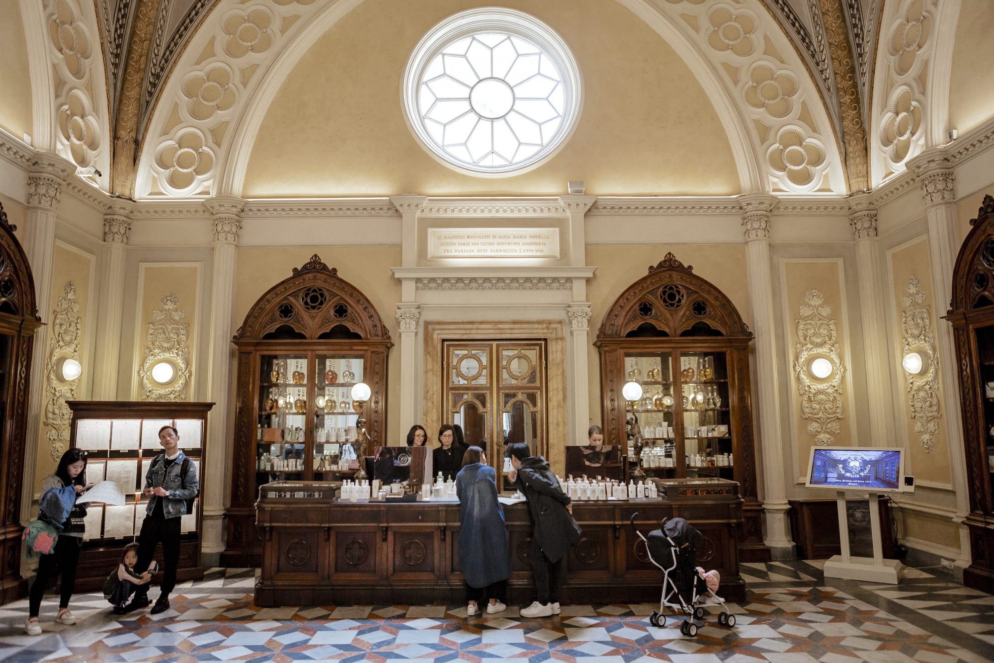 Santa Maria Novella, the world's oldest pharmacy in Florence, Italy. (Shutterstock)