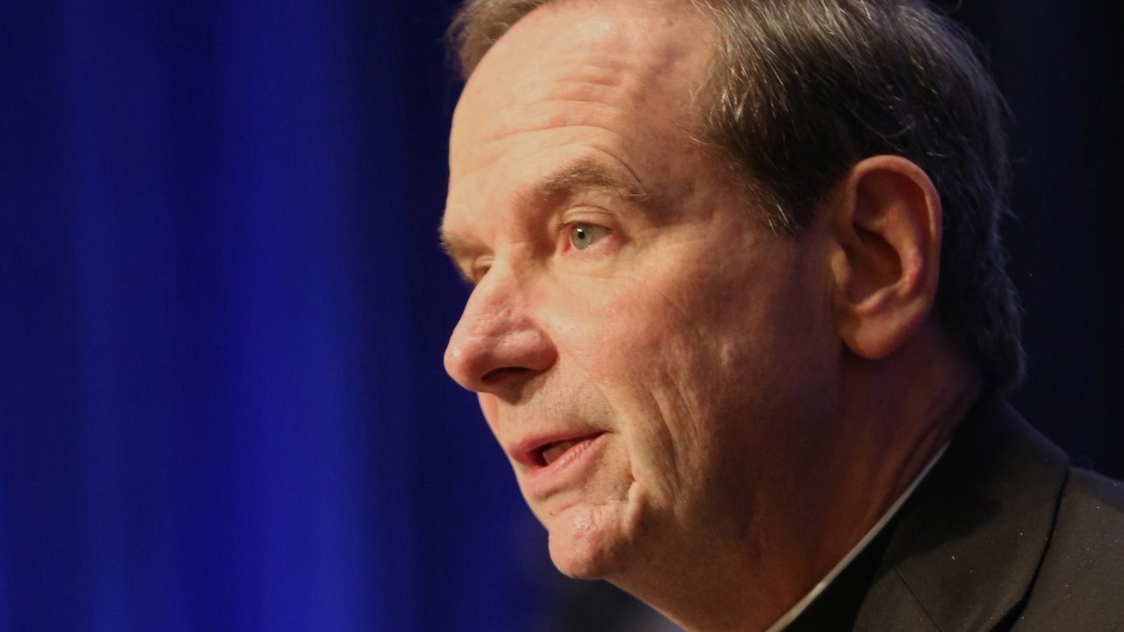 Bishop Michael F. Burbidge of Arlington, Va., is seen in this 2016 file photo. He published "A Catechesis on the Human Person and Gender Ideology" Aug. 12, 2021, after consultation with experts in theology, bioethics, clinical counseling, civil and canonical law, as well as with priests. (CNS photo/Bob Roller)