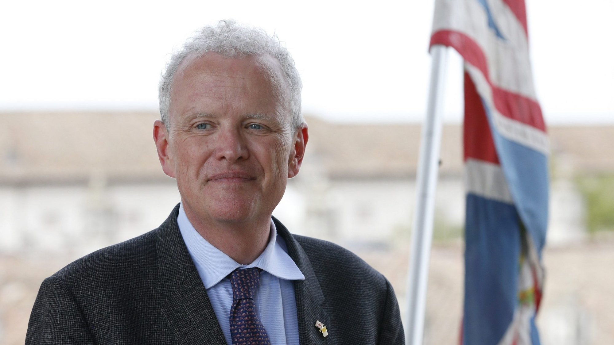 Christopher Trott, the new British ambassador to the Holy See, is pictured at his residence in Rome Sept. 27, 2021. He spoke to Catholic News Service about the importance of religious leaders coming together in Rome for an Oct. 4 event in the run-up to the November 2021 U.N. Climate Change Conference in Glasgow. (CNS photo/Paul Haring)